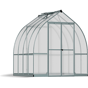 Bella drivhus - sølvfarvet