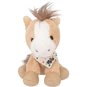 Snukis plysdyr - hesten Bella 18 cm