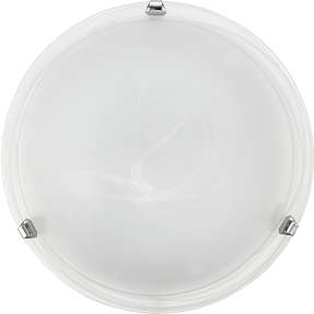 Salome væg- og loftlampe - hvid