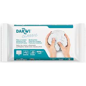 Darwi modellermasse - hvid