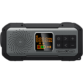 Reflexion tra555 soldrevet radio