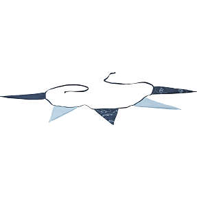 Hoppekids Cars flagranke med bindebånd