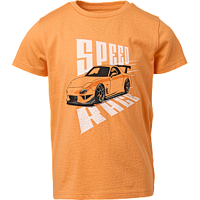 VRS børne T-shirt str. 134/140 - orange