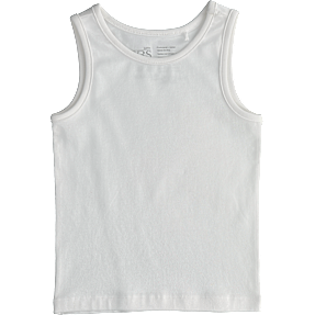 VRS børne undertrøje str. 122/128 - hvid