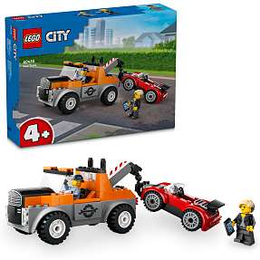 LEGO City Kranvogn og sportsvognsreparation 60435