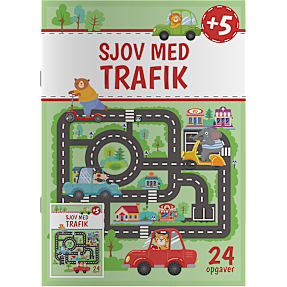 Sjov med trafik 24 tegninger A4