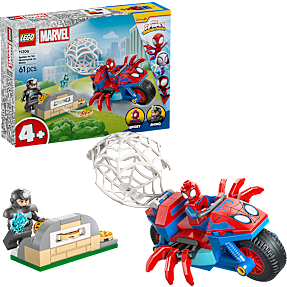 LEGO Marvel Spidey på sin motorcykel mod Rhino 11206