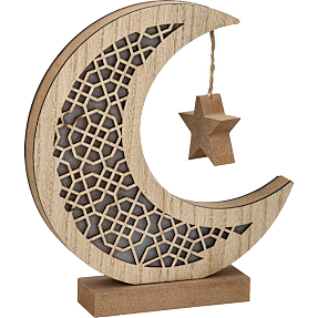 Salling månedekoration med LED