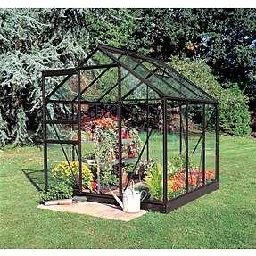 Halls Popular 66 drivhus - sort