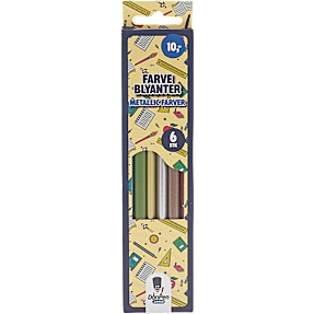 Danpen Junior farveblyanter - metallic