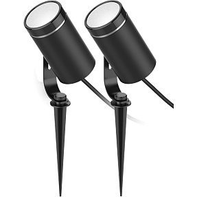 Deltaco Smart havelys startsæt - sort