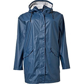 Basecamp dame regnjakke str. XL - blå
