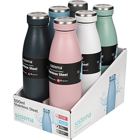 Sistema drikkeflaske i rustfri stål (500ml)