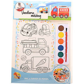 Danpen vandfarve malerbog - flere varianter - assorteret