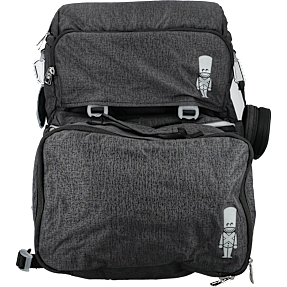 Danpen skoletaske - Grå