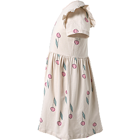 VRS børne kjole str. 110/116 - beige