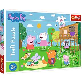 Gurli Gris puslespil - 24 brikker