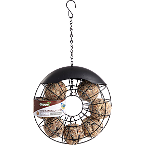 GROUW rund foderautomat til mejsebolde