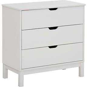Pilou kommode - hvid