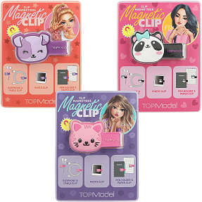 TOPModel klips med magnetlukning – flere varianter - assorteret