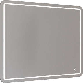 Allibert spejl med integreret LED lys 100x80 cm