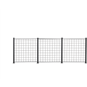 Hortus 3 fag espalier med 4 alustolper 100x100cm