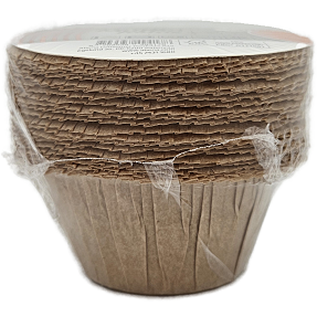 Muffinforme 24-pak - brun