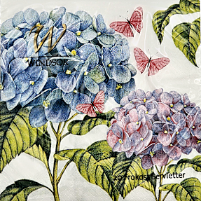 Windsor mønstrede servietter 33x33 cm 20-pak