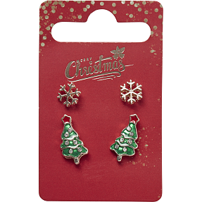 CBYH dame øreringe 2 par - guld