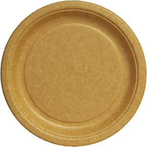 Salling paptallerkener Ø:22 cm 10-pak - kraft