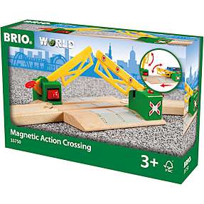 BRIO Magnetisk jernbaneoverskæring 33750