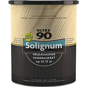 Solignum Ultra 90 dækkende træbeskyttelse 5 liter - hvid