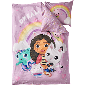 Gabby's Dollhouse sengetøj - 100x140 cm