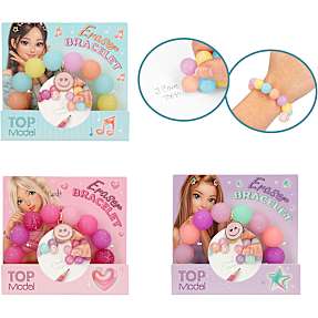 TOPModel viskelæderarmbånd - flere varianter - assorteret