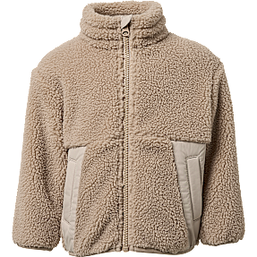 VRS børne fleece str. 80 - beige