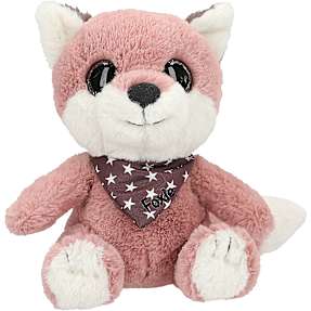 Snukis Foxie rævebamse 18 cm - lyserød