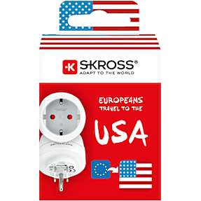 SKROSS rejseadapter 110-125 V
