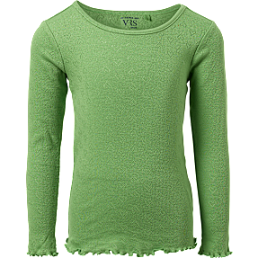 VRS børne bluse str. 134/140 - grøn