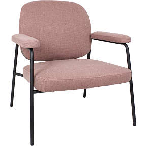 Milton loungestol - rosa