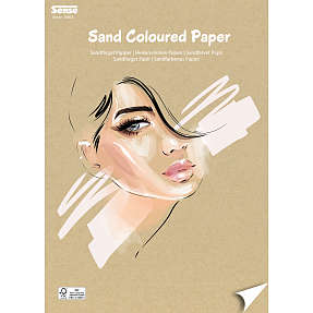 Sense A4 sandfarvet papir 30 ark