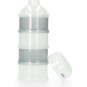 Alecto mælkepulver opbevaring med dosering