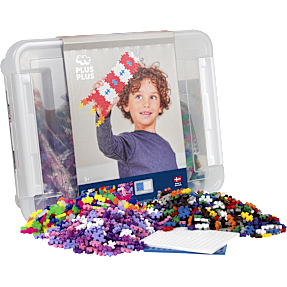 Plus Plus Storage Box Mix kasse - 2400 dele