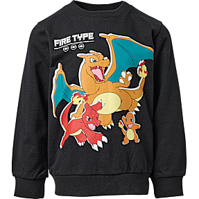 Pokémon sweatshirt str. 122/128 - sort