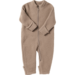 808 baby uld heldragt str. 50/56 - beige