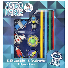 Danpen Junior skrivesæt - space