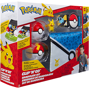 Pokemon Clip 'N' Go sæt - flere varianter - assorteret