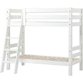 Hoppekids ECO Luxury køjeseng med skrå stige 70x160 cm