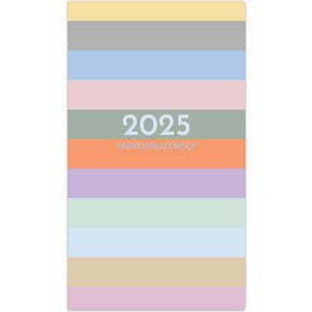Kalender 2025 - multifarvet