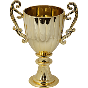 Mellem pokal 10x25 cm