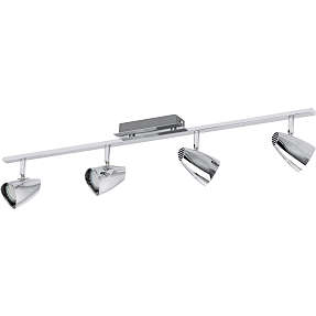 Cobera spot LED 4x3W - krom